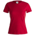 T-paita Women Colour T-Shirt "keya" WCS150, punainen liikelahja logopainatuksella